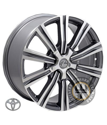 Zorat Wheels BK5089 8x18 5x150 ET45 DIA110.2 Grey Polished (Темно-серый с полированной лицевой частью)