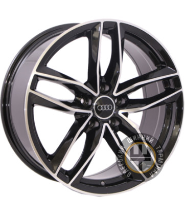 Zorat Wheels BK690 8.5x19 5x112 ET28 DIA66.6 Black polished (Черный с полированной лицевой частью)