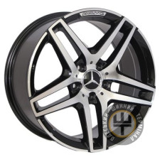 Zorat Wheels BK967 8.5x18 5x112 ET35 DIA66.6 Black polished (Черный с полированной лицевой частью)