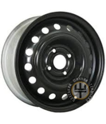 Евродиск 53A45D 5.5x14 4x100 ET45 DIA57.1 Black