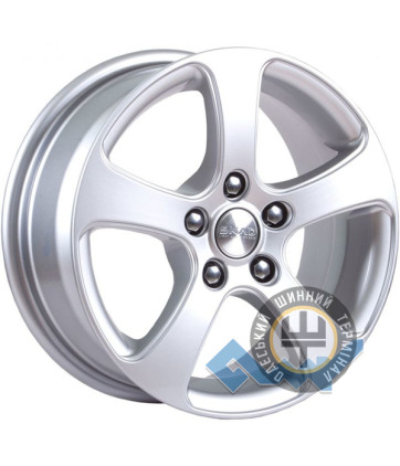 Skad Геркулес 6.5x15 5x112 ET42 DIA66.6 Серебристый глянцевый цвет