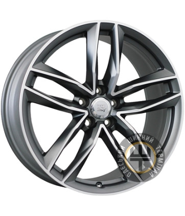 WSP Italy Audi (W570) Penelope 9x20 5x112 ET37 DIA66.6 Matt gun metal polished