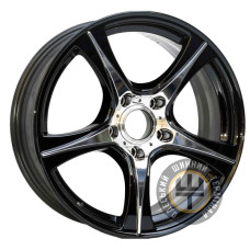 CAM 329 8x18 5x120 ET40 DIA74.1 Black polished (Черный с полированной лицевой частью)