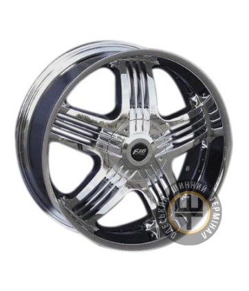 FJB F-326 10x24 8x165.1 ET15 DIA106.2 Chrome