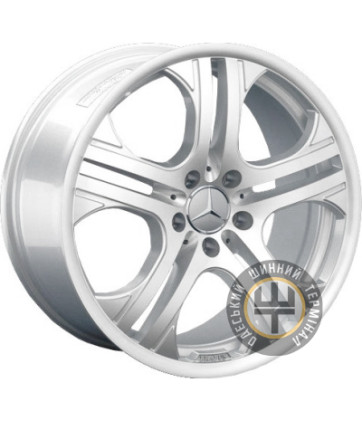Replica Mercedes A-R393 9x20 5x130 ET45 DIA84.1 Silver (Серебро)