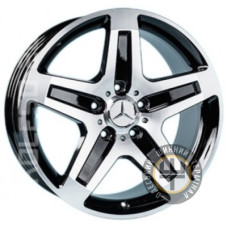 Replica Mercedes A-R775 9.5x19 5x130 ET50 DIA84.1 Black Full