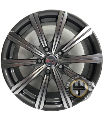Sportmax Racing SR-3183 7x16 5x112 ET40 DIA67.1 Графитовый с полированной лицевой частью