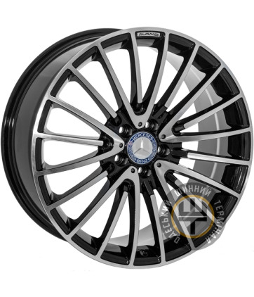 ZF FE147 11x21 5x112 ET38 DIA66.6 Черный с алмазной механической обработкой лицевой поверхности