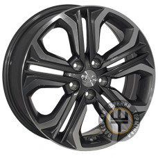 ZF TL0418NW 7x18 5x114.3 ET51 DIA67.1 Gun metal full polish (Темно-серый с полированным ободом)