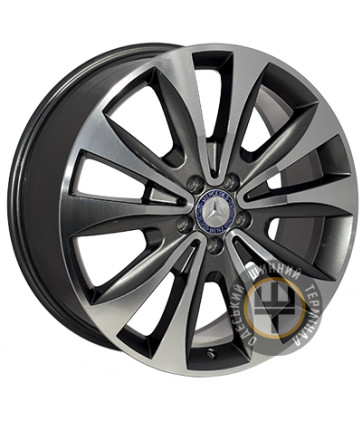 ZF TL0444ND 8.5x20 5x112 ET62 DIA66.6 Gun metal full polish (Темно-серый с полированным ободом)