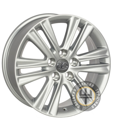 ZF TL1352NW 7x17 5x114.3 ET40 DIA60.1 Silver (Серебро)