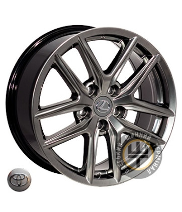 Zorat Wheels BK5221 7.5x17 5x114.3 ET35 DIA60.1 Hyper black (Насыщенный черный, иногда темно-серебристый)