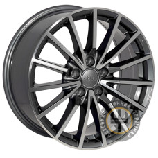 Zorat Wheels BK5246 7.5x17 5x112 ET35 DIA66.6 Grey Polished (Темно-серый с полированной лицевой частью)