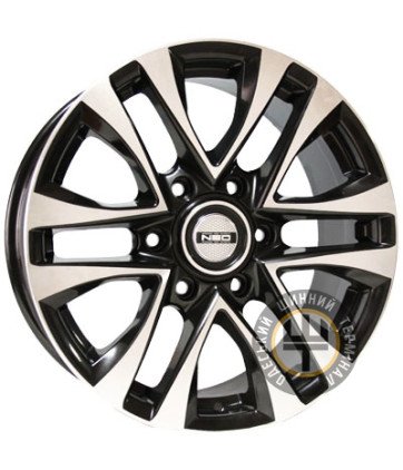 Tech Line TL 832 7.5x18 6x139.7 ET25 DIA106.1 Black Diamond (Черный глянцевый)
