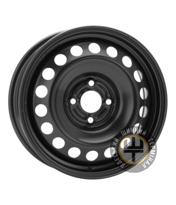 ALST (KFZ) 7775 Dacia 6x15 4x100 ET40 DIA60.1 Black