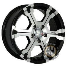 Mi-tech MK-36 8.5x20 6x139.7 ET22 DIA106.1 Черный, полированные спицы