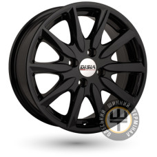 Disla Raptor 6.5x15 4x108 ET25 DIA65.1 Black Diamond (Черный глянцевый)