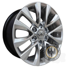 Replica Toyota (CT5537) 8.5x20 6x139.7 ET25 DIA0 Hyper Silver (Cупер серебро)
