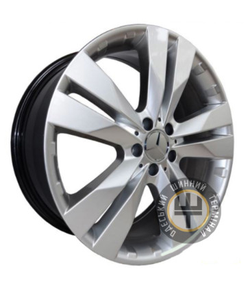 Replica Mercedes (CT1462) 8.5x20 5x112 ET56 DIA66.6 Hyper Silver (Cупер серебро)