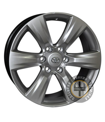 Replica Toyota (CT957) 8.5x20 6x139.7 ET30 DIA0 Hyper Silver (Cупер серебро)