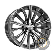 Replay BMW (B227) 8.5x19 5x112 ET25 DIA66.6 Gun metal full polish (Темно-серый с полированным ободом)