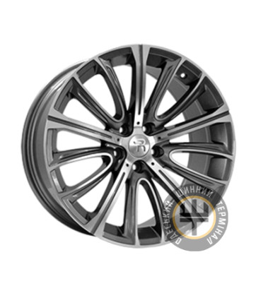 Replay BMW (B227) 8.5x19 5x112 ET25 DIA66.6 Gun metal full polish (Темно-серый с полированным ободом)