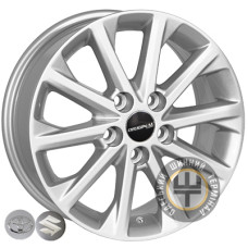 Zorat Wheels BK581 6.5x16 5x114.3 ET40 DIA60.1 Silver (Серебро)