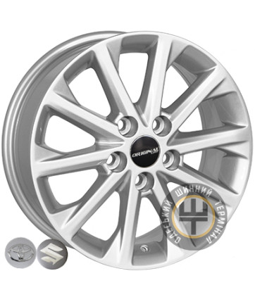 Zorat Wheels BK581 6.5x16 5x114.3 ET40 DIA60.1 Silver (Серебро)