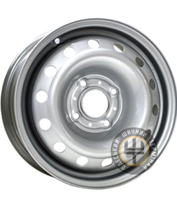Steel Trebl 53A43C 5.5x14 4x100 ET43 DIA60.1 Silver (Серебро)