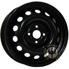 Steel Trebl 7730T 5.5x15 4x114.3 ET40 DIA66.1 Black
