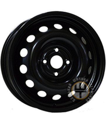 Steel Trebl 7730T 5.5x15 4x114.3 ET40 DIA66.1 Black