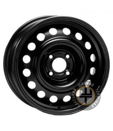 Steel Trebl 53A49A 5.5x14 4x100 ET49 DIA56.6 Black