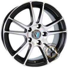 Tech Line TL 1511 6x15 4x100 ET0 DIA0 Black Diamond (Черный глянцевый)