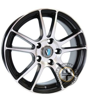 Tech Line TL 1511 6x15 4x100 ET0 DIA0 Black Diamond (Черный глянцевый)