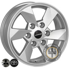 Zorat Wheels 7756 7x16 6x139.7 ET38 DIA106.1 Silver lip polish