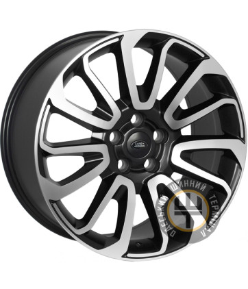 Zorat Wheels BK5321 9.5x20 5x120 ET45 DIA72.6 Matt Black Polished (Матовый черный с полированной лицевой частью)