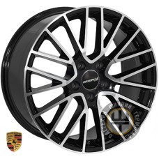 Zorat Wheels BK5351 9.5x20 5x130 ET47 DIA71.6 Black polished (Черный с полированной лицевой частью)