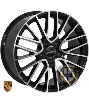 Zorat Wheels BK5351 9.5x20 5x130 ET47 DIA71.6 Black polished (Черный с полированной лицевой частью)