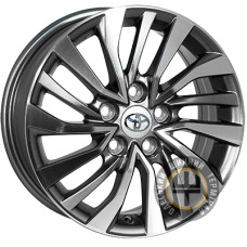 ZF TL1406NW 6.5x16 5x114.3 ET45 DIA60.1 Gun metal full polish (Темно-серый с полированным ободом)