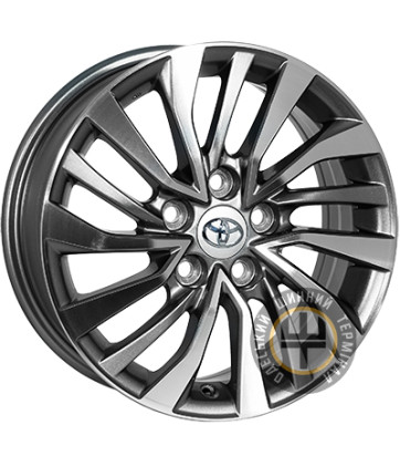 ZF TL1406NW 6.5x16 5x114.3 ET45 DIA60.1 Gun metal full polish (Темно-серый с полированным ободом)
