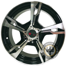 Sportmax Racing SR-9113 7x17 8x100 ET42 DIA67.1 Black polished (Черный с полированной лицевой частью)