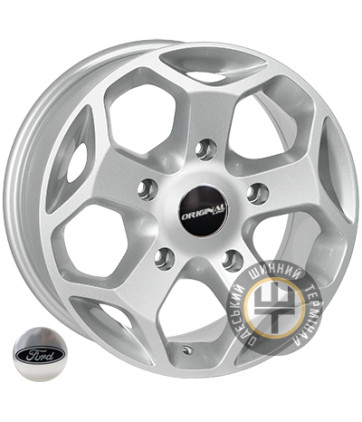 Zorat Wheels BK401 7x16 5x160 ET50 DIA65.1 Silver (Серебро)