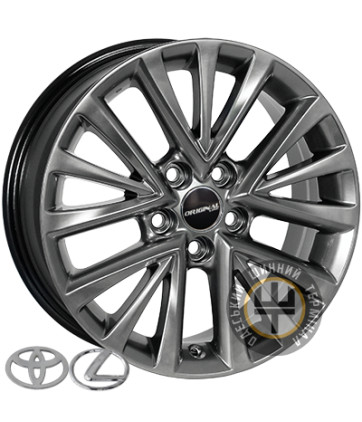 Zorat Wheels BK5159 7x17 5x114.3 ET45 DIA60.1 Hyper black (Насыщенный черный, иногда темно-серебристый)