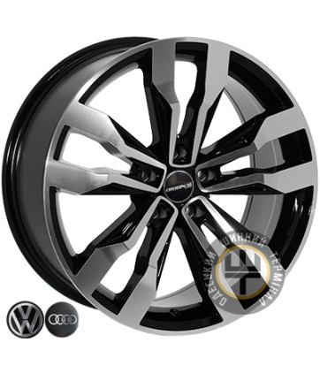 Zorat Wheels BK5333 8.5x20 5x112 ET33 DIA66.6 Black