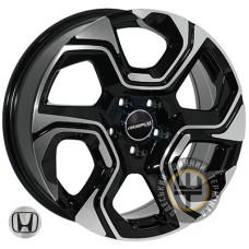 Zorat Wheels BK5389 7x18 5x114.3 ET45 DIA64.1 Black polished (Черный с полированной лицевой частью)