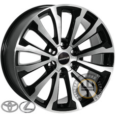Zorat Wheels BK5391 8.5x20 6x139.7 ET30 DIA106.2 Black polished (Черный с полированной лицевой частью)