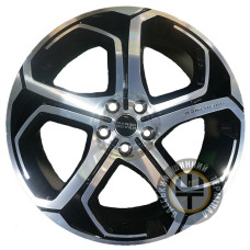 Replica Land Rover GT 52683 9.5x22 5x120 ET50 DIA72.6 Черный с алмазной механической обработкой лицевой поверхности