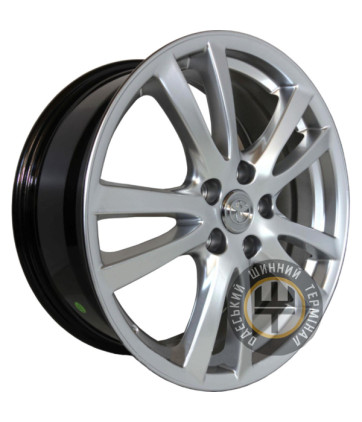 Replica Toyota CT3322 7.5x18 5x114.3 ET45 DIA67.1 Hyper Silver (Cупер серебро)