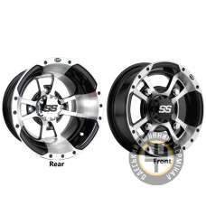 ITP SS112 6x14 4x115 ET4 DIA0 черный с полированной полкой и спицей