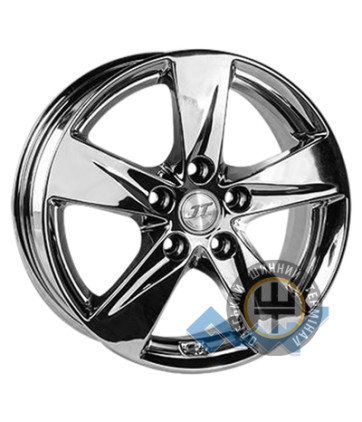 JT 1304 6.5x16 5x114.3 ET40 DIA67.1 Темный хром (Насыщенный темно-серебристый)